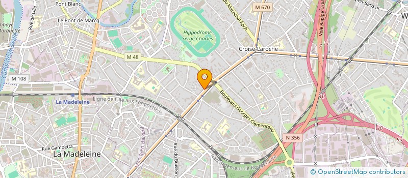 localisation de l'entreprise SOCIETE NOUVELLE PREVAS à MARCQ-EN-BARŒUL