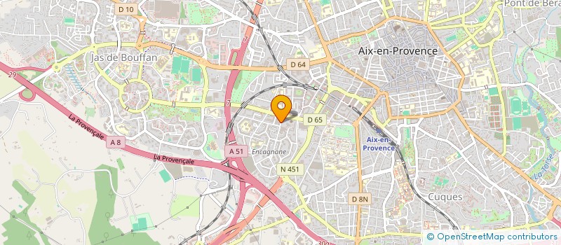 localisation de l'entreprise SOCIETE NOUVELLE PROPULSIONS à AIX-EN-PROVENCE