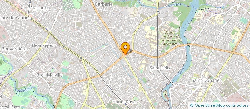 localisation de l'entreprise SOCIETE NOUVELLE REHABILITATION à NANTES