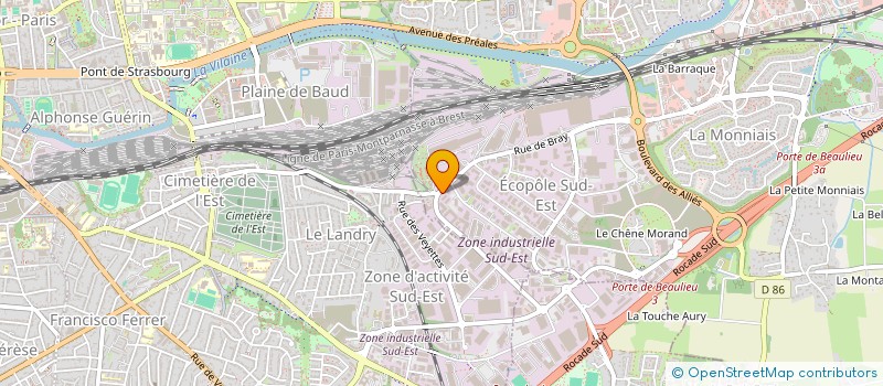 localisation de l'entreprise SOCIETE NOUVELLE RENNES PAPETERIE à CESSON-SEVIGNE