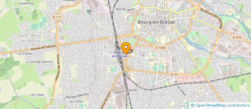 localisation de l'entreprise SOCIETE NOUVELLE RIGAUD TP  BOURG-EN-BRESSE