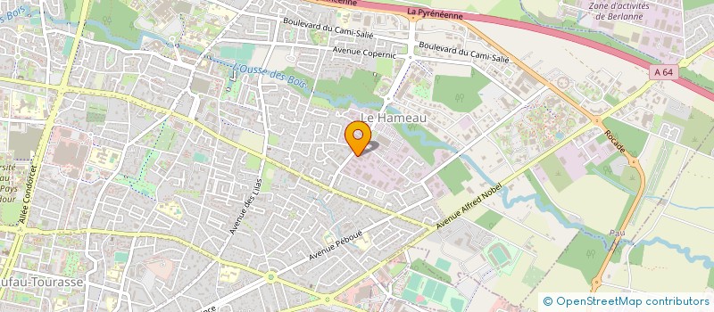 localisation de l'entreprise SOCIETE NOUVELLE RIVIERE à PAU