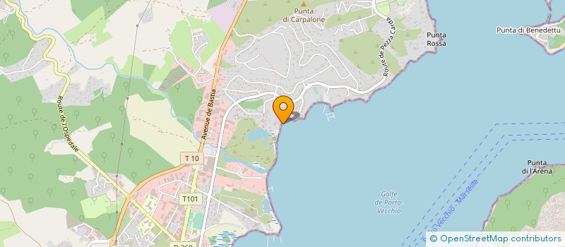 localisation de l'entreprise SOCIETE NOUVELLE ROI THEODORE à PORTO-VECCHIO