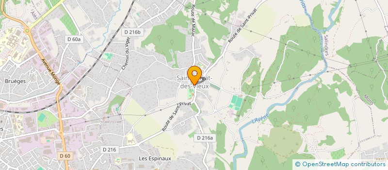localisation de l'entreprise SOCIETE NOUVELLE S.C.A.T.P à SALINDRES