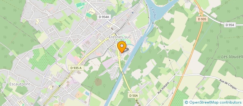localisation de l'entreprise SOCIETE NOUVELLE S.C.T.D. à FRESNES SUR ESCAUT