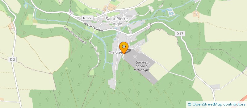 localisation de l'entreprise SOCIETE NOUVELLE SAINT-PIERRE-AIGLE  SAINT-PIERRE-AIGLE