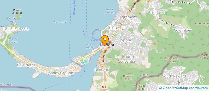 localisation de l'entreprise SOCIETE NOUVELLE SAMIVER à SAINT MARTIN