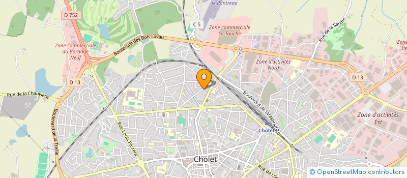 localisation de l'entreprise SOCIETE NOUVELLE SAMSON à CHOLET