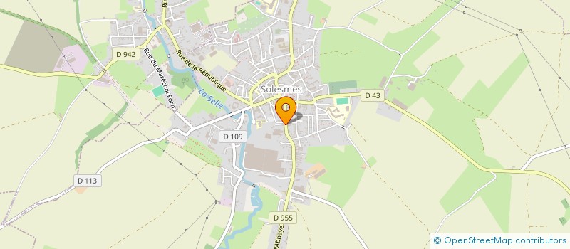 localisation de l'entreprise SOCIETE NOUVELLE SANIEZ CONSTRUCTION à SOLESMES