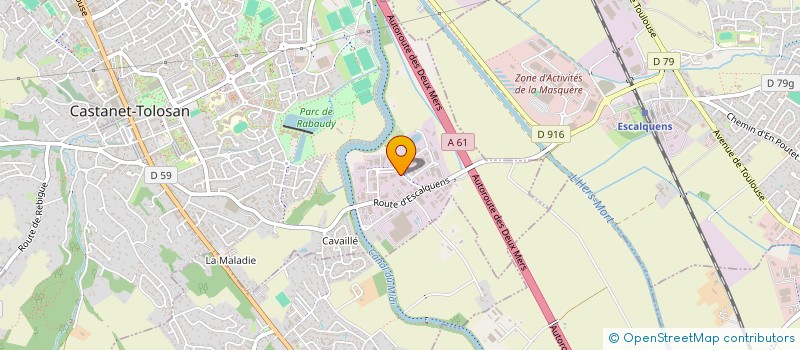 localisation de l'entreprise SOCIETE NOUVELLE SANTAROSSA à CASTANET-TOLOSAN
