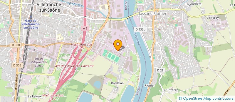 localisation de l'entreprise SOCIETE NOUVELLE SBMH  VILLEFRANCHE-SUR-SAONE