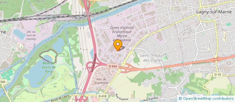 localisation de l'entreprise SOCIETE NOUVELLE SCADA à SAINT-THIBAULT-DES-VIGNES