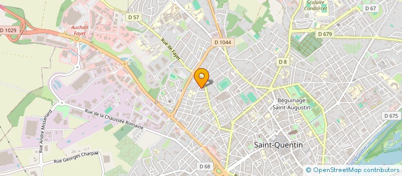 localisation de l'entreprise SOCIETE NOUVELLE SERI 02 à SAINT-QUENTIN