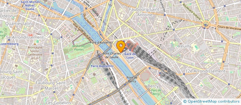 localisation de l'entreprise SOCIETE NOUVELLE SETICS  PARIS