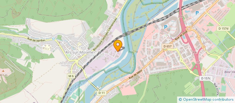 localisation de l'entreprise SOCIETE NOUVELLE SETP  ARS-SUR-MOSELLE