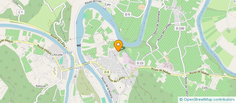 localisation de l'entreprise SOCIETE NOUVELLE SIAG à LUZECH