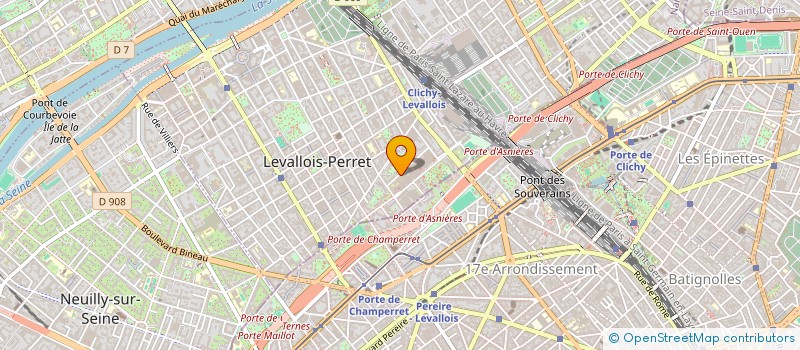 localisation de l'entreprise SOCIETE NOUVELLE SNAP IMAGES à LEVALLOIS-PERRET