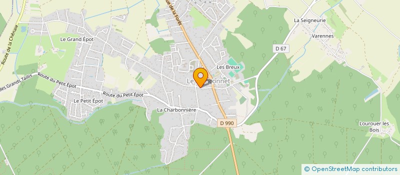localisation de l'entreprise SOCIETE NOUVELLE SO VIN CO SARL à LE POINCONNET