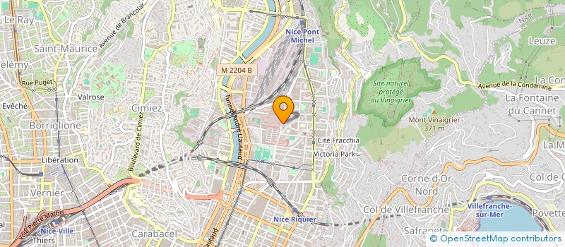 localisation de l'entreprise SOCIETE NOUVELLE SODIF à NICE