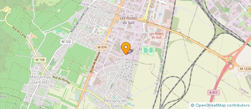localisation de l'entreprise SOCIETE NOUVELLE SOFAPATES à MARSANNAY-LA-COTE