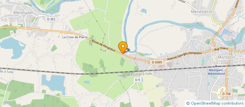 localisation de l'entreprise SOCIETE NOUVELLE SOGEBE à MENESPLET