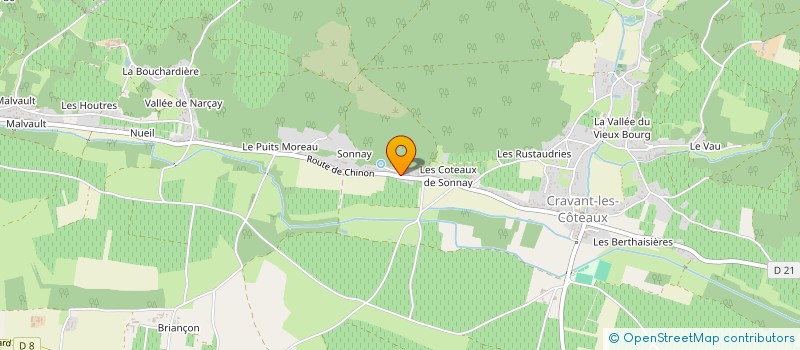 localisation de l'entreprise SOCIETE NOUVELLE SORAL à CANDES-SAINT-MARTIN