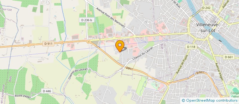 localisation de l'entreprise SOCIETE NOUVELLE SOREMAT à BIAS