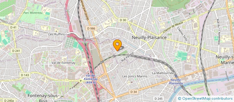 localisation de l'entreprise SOCIETE NOUVELLE STECO à NEUILLY-PLAISANCE