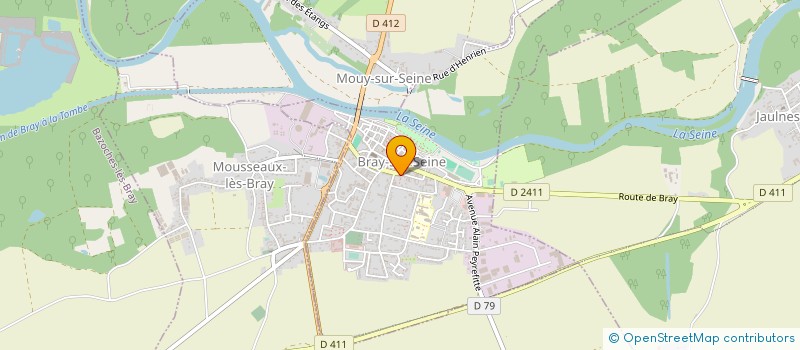 localisation de l'entreprise SOCIETE NOUVELLE STUDIO 66 à BRAY-SUR-SEINE