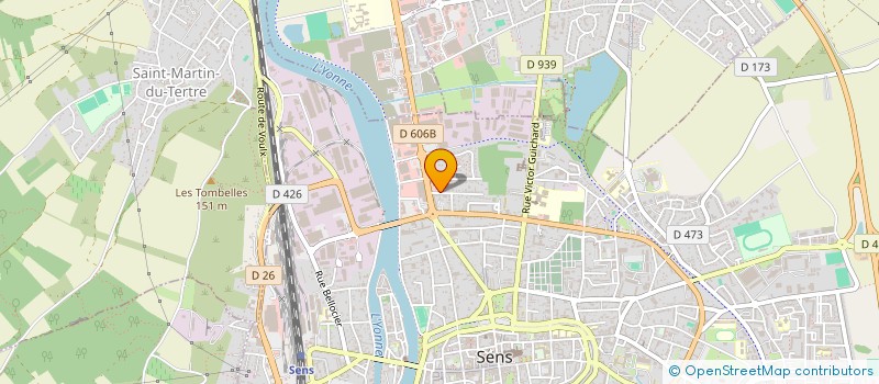 localisation de l'entreprise SOCIETE NOUVELLE SUCAR MAINTENANCE à SENS