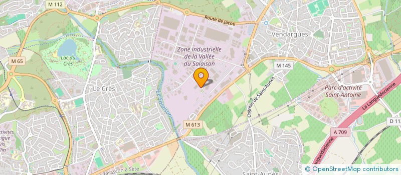 localisation de l'entreprise SOCIETE NOUVELLE TAM à VENDARGUES
