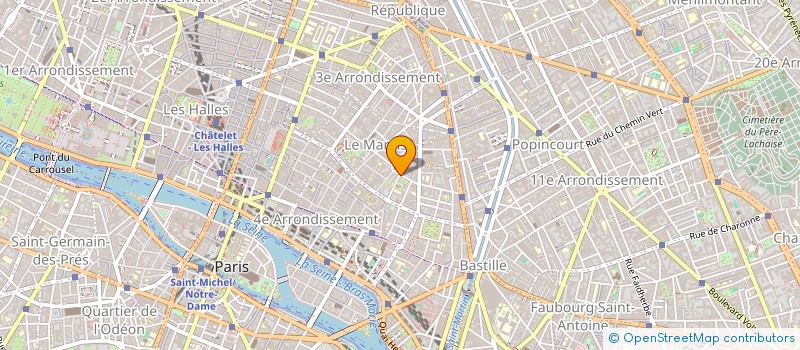 localisation de l'entreprise SOCIETE NOUVELLE TASSIN à PARIS