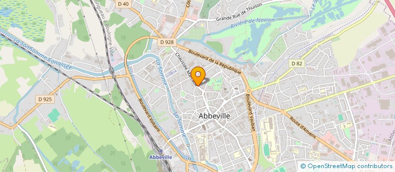 localisation de l'entreprise SOCIETE NOUVELLE TDRT à ABBEVILLE