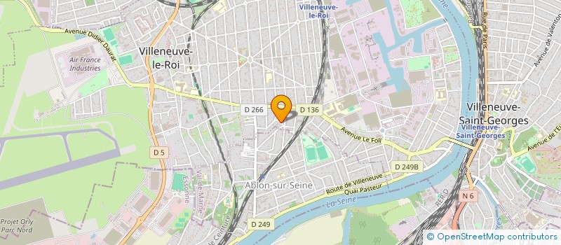 localisation de l'entreprise SOCIETE NOUVELLE TERRASSEMENTS & TRAVAUX à VILLENEUVE-LE-ROI