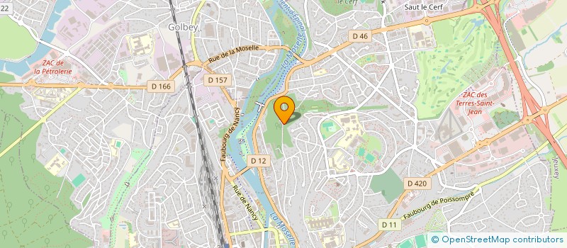 localisation de l'entreprise SOCIETE NOUVELLE TEXTILE DE L'EST à EPINAL