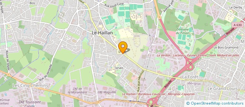 localisation de l'entreprise SOCIETE NOUVELLE TEYSSIER à LE HAILLAN
