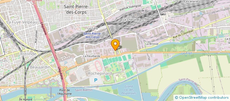 localisation de l'entreprise SOCIETE NOUVELLE TOURS ENSEIGNES  SAINT-PIERRE-DES-CORPS