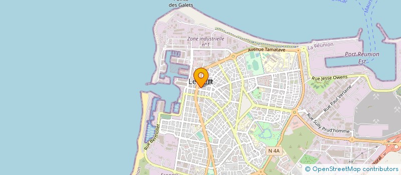 localisation de l'entreprise SOCIETE NOUVELLE TRANSIT AZELIE à LE PORT