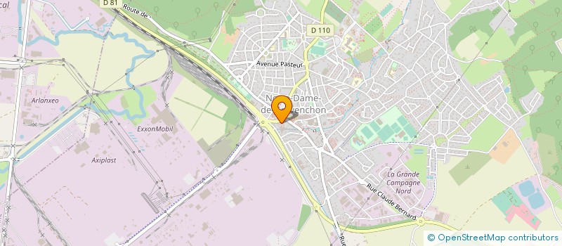 localisation de l'entreprise SOCIETE NOUVELLE TRANSPORTS INDUSTRIELS à PORT-JEROME-SUR-SEINE