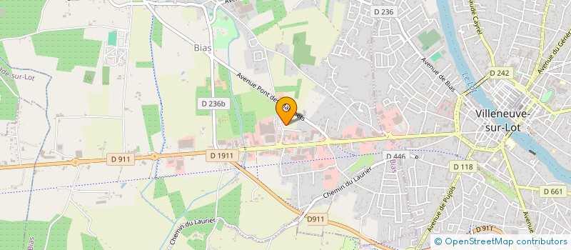 localisation de l'entreprise SOCIETE NOUVELLE TRANSPORTS SILVESTRE  BIAS