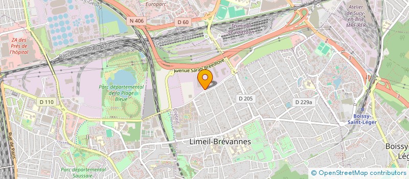 localisation de l'entreprise SOCIETE NOUVELLE TRANSPORTS VALOT à LIMEIL-BREVANNES