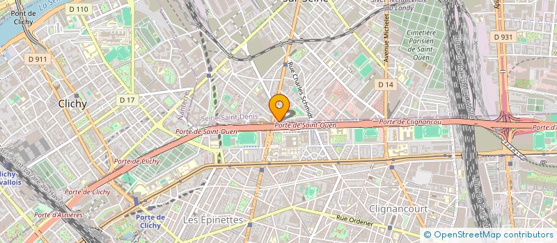 localisation de l'entreprise SOCIETE NOUVELLE TREFLE AUTOMOBILES à SAINT-OUEN-SUR-SEINE