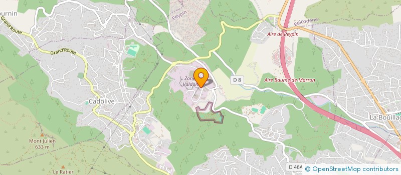 localisation de l'entreprise SOCIETE NOUVELLE VALDONNE MATERIAUX à PEYPIN