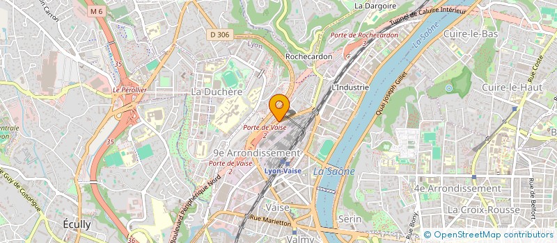 localisation de l'entreprise SOCIETE NOUVELLE VALLIER VICHER  LYON