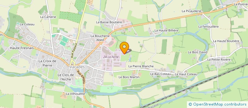 localisation de l'entreprise SOCIETE NOUVELLE VARADAISE à LOIREAUXENCE