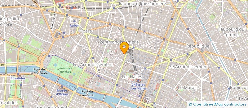 localisation de l'entreprise SOCIETE NOUVELLE W.K.  PARIS