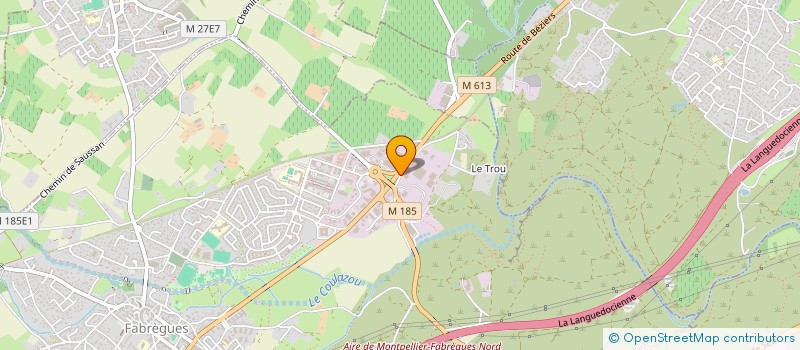 localisation de l'entreprise SOCIETE NOUVELLE ZONCA à FABREGUES