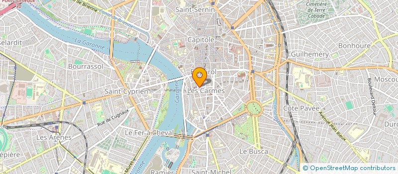 localisation de l'entreprise SOCIETE NOUVELLES AGAPES à TOULOUSE