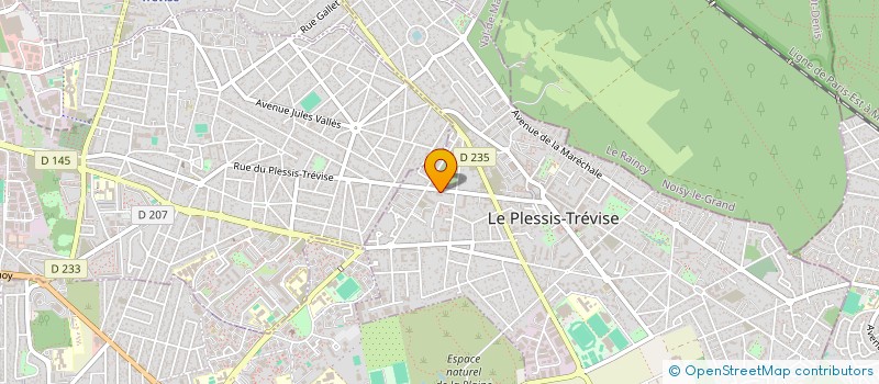 localisation de l'entreprise SOCIETE NUANCES AGENCEMENT à LE PLESSIS-TREVISE