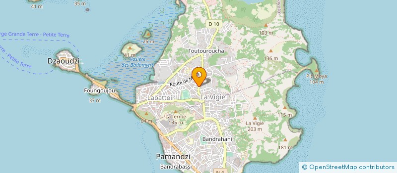 localisation de l'entreprise SOCIETE NUMERIQUE MAYOTTE à DZAOUDZI